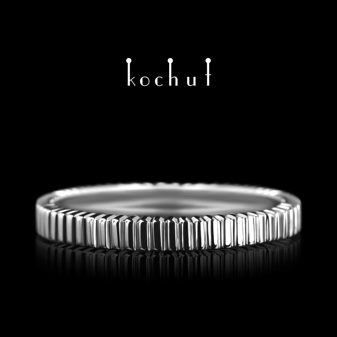 Ring «Resilience». White gold